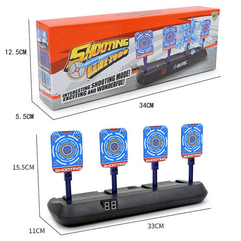 Electronic score of 4-bit target